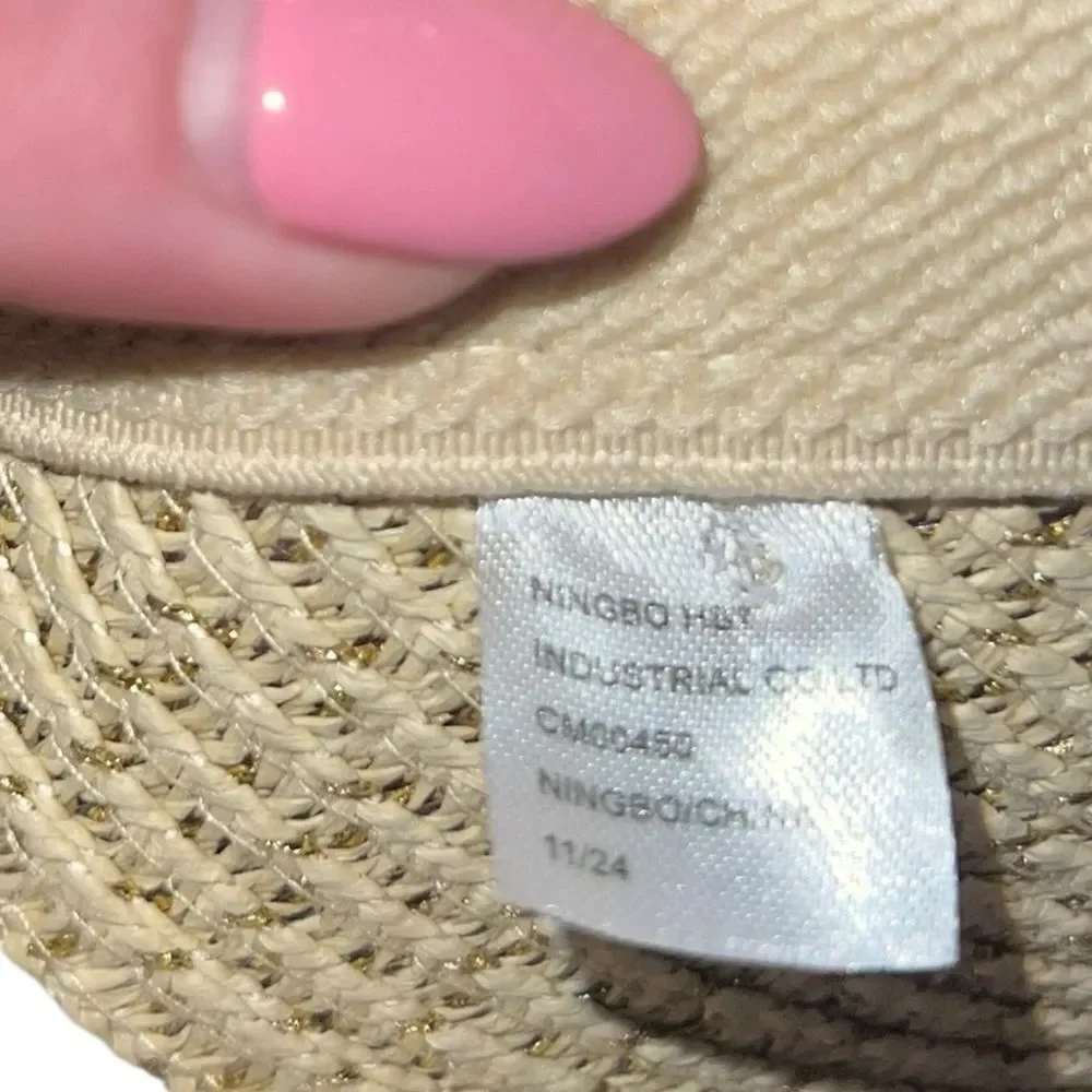 Tommy Bahama Kids Straw Visor | Adjustable | NWT